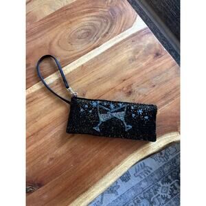 Vintage Beaded Wristlet with Martini Glasses